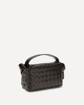 Intrecciato Shoulder Bag - BROWN | Base Blu