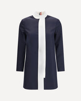 Abito shift in Lana High Wool Suiting - BLU | Base Blu