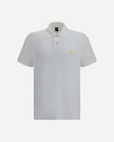 Everett Gold Polo Shirt - WHITE | Base Blu