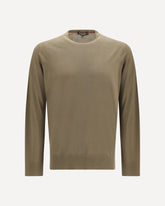 Virgin wool Sweater - GREEN | Base Blu