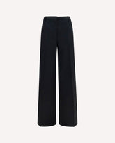 Straight-leg Pants - BLACK | Base Blu