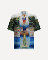 Trompe L’Oeil printed Shirt - MULTICOLOUR | Base Blu
