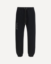 Arrow cuffed Sweatpants - BLACK | Base Blu