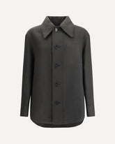 Wool Overshirt - GREY | Base Blu