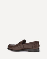 Leather Loafers - BROWN | Base Blu