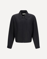 Linen Jacket - BLACK | Base Blu