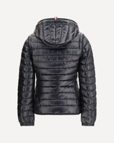 Karura hooded Down Jacket - BLACK | Base Blu