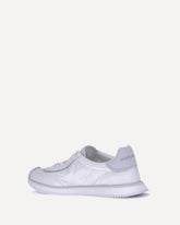 Leather Sneakers - WHITE | Base Blu