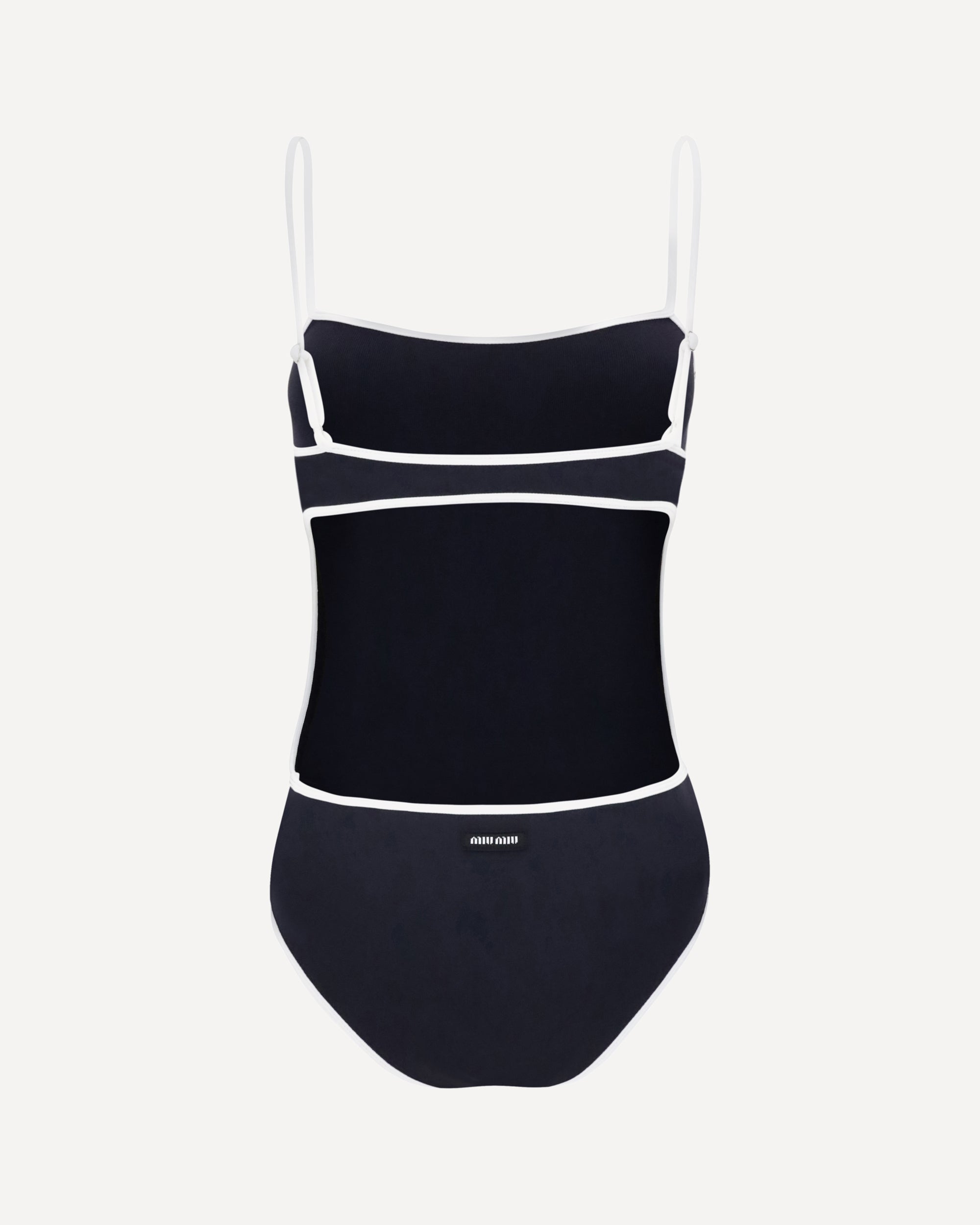 MIU MIU One piece Swimsuit BLACK | Base Blu