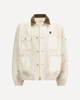 Sacai + Carhartt WIP Nylon Twill x Duck Blouson - BEIGE | Base Blu