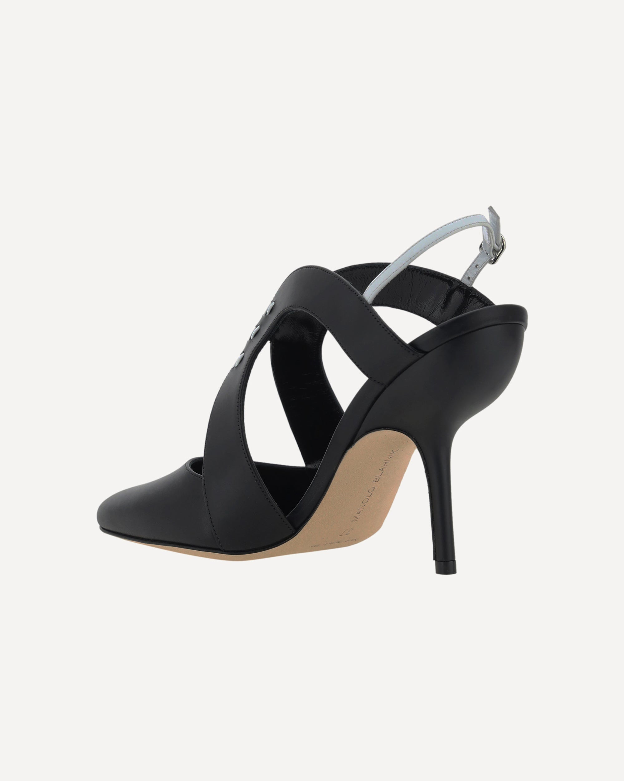 MANOLO BLAHNIK Jijara Pumps BLACK | Base Blu