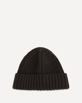 Virgin wool Beanie Hat - BROWN | Base Blu