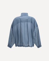 Cotton organza Shirt - BLUE | Base Blu