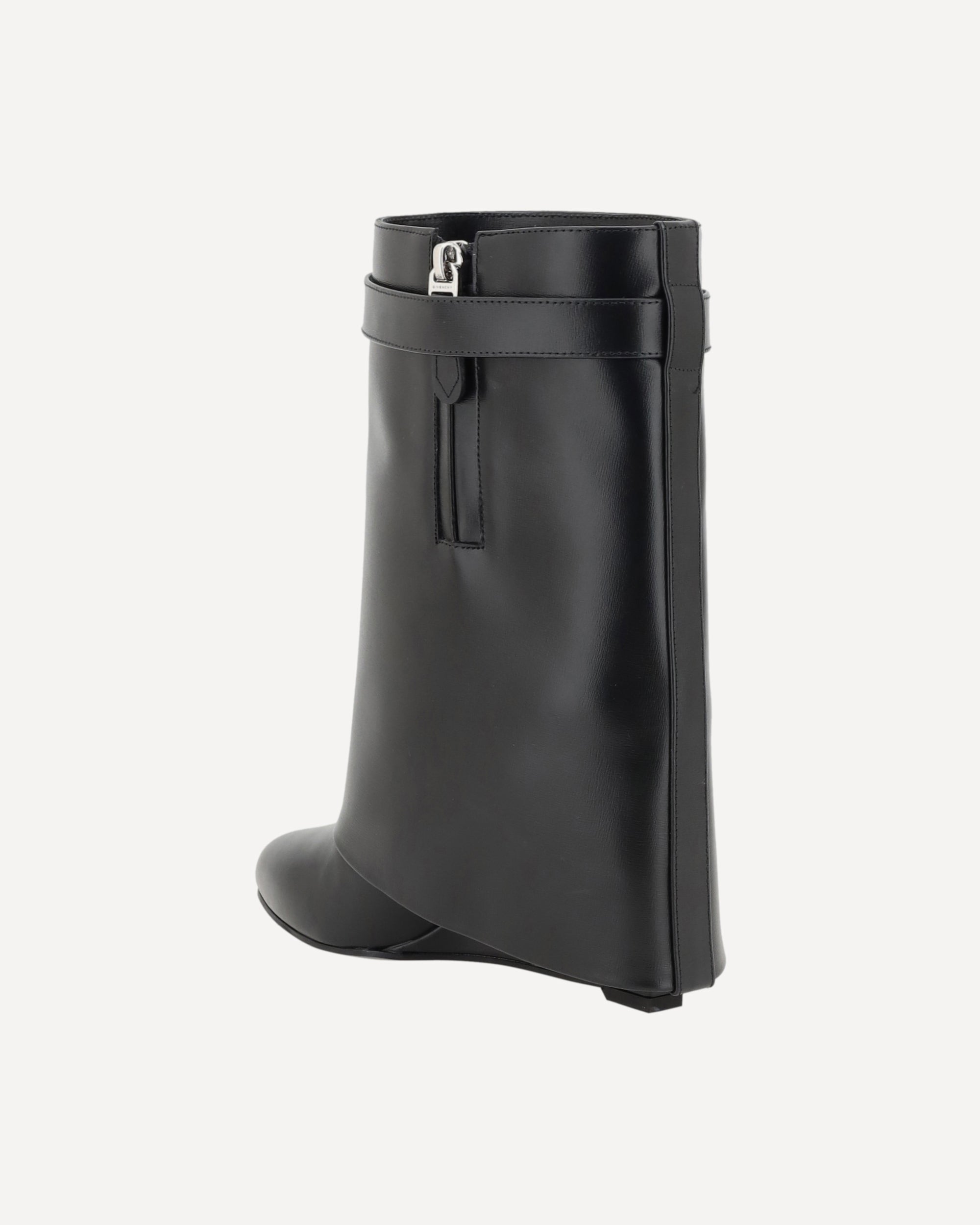 GIVENCHY Shark Lock Ankle Boots BLACK Base Blu - Main Image
