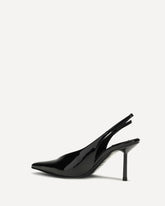 Clivage slingback Pumps - BLACK | Base Blu