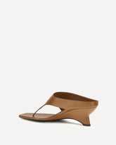 Marlow Mules Sandals - BROWN | Base Blu