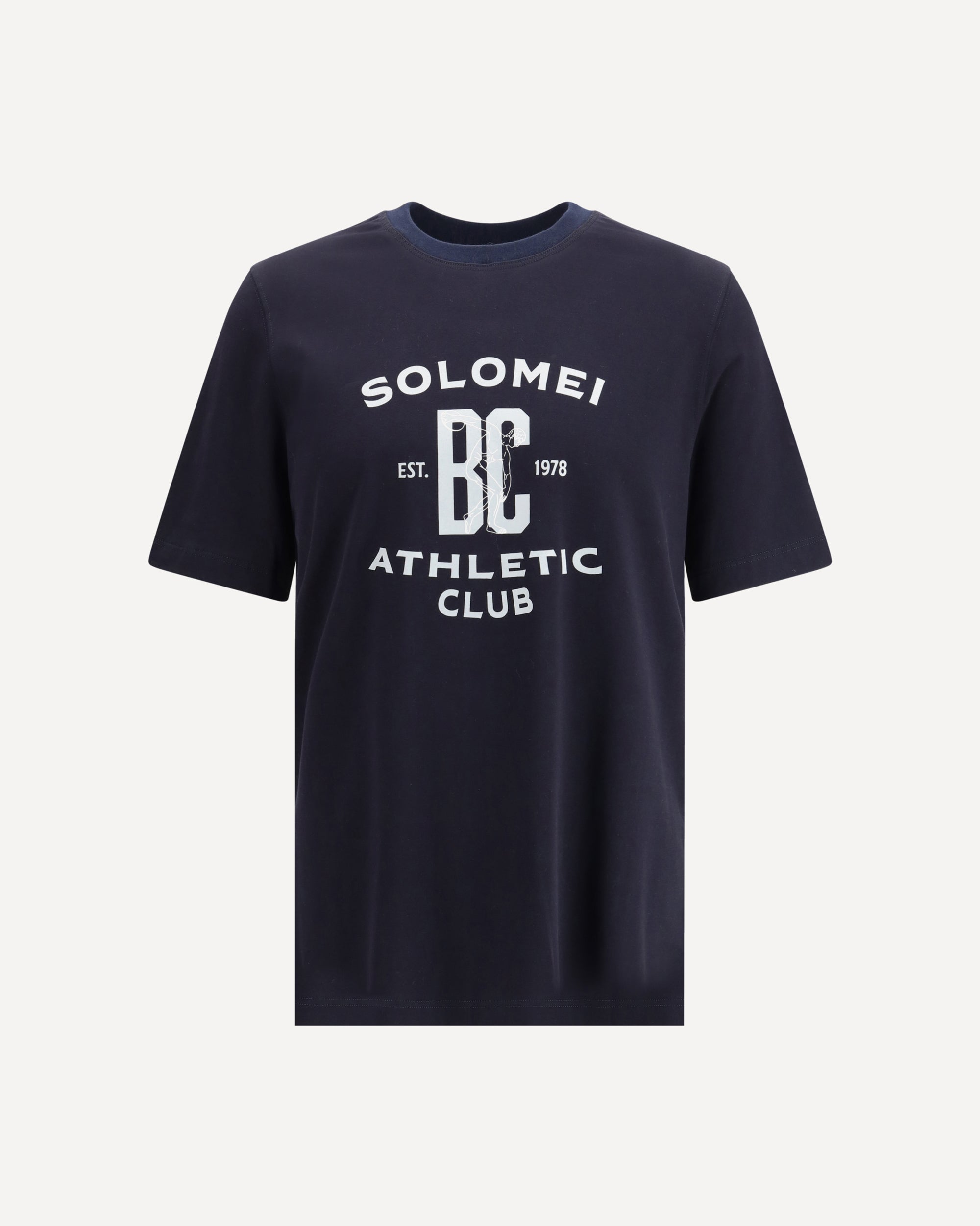 BRUNELLO CUCINELLI Cotton jersey T-shirt BLUE | Base Blu