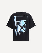 3D Spray Arrow Skate T-shirt - BLACK | Base Blu