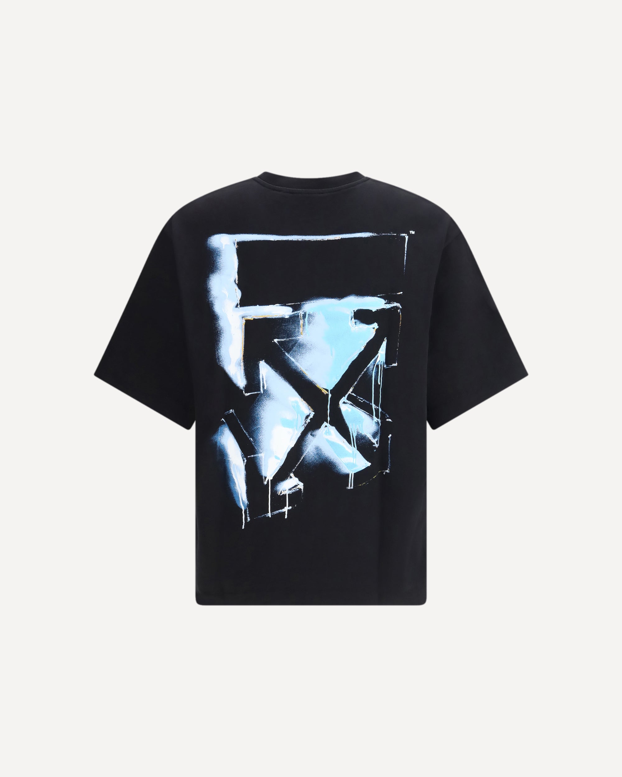 OFF-WHITE 3D Spray Arrow Skate T-shirt BLACK | Base Blu