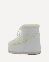 Icon Low Faux Fur Boots - WHITE | Base Blu