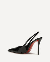 Miss Z slingback patent leather Pumps - BLACK | Base Blu