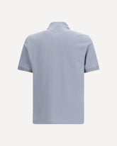 Cotton Polo Shirt - LIGHT BLUE | Base Blu