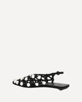 Grid Ballerinas - BLACK | Base Blu