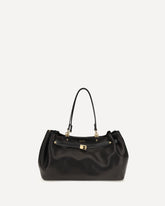 Medium Bel Air Tote Shoulder Bag - BLACK | Base Blu