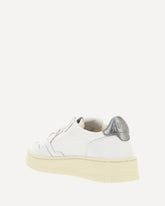 Leather Sneakers - WHITE | Base Blu