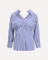 Camicia Open in cotone - BLU | Base Blu