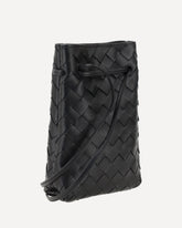 Iconic intreccio Shoulder Bag - BLACK | Base Blu