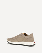 Red Dot Sneakers - BEIGE | Base Blu