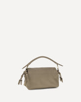 Borsa a Mano Baguette Soft in nappa piccola - BEIGE | Base Blu