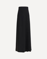 Long Cady Couture Skirt - BLACK | Base Blu
