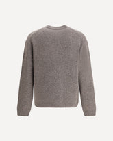 Dressed Fox Intarsia wool Jumper - GREY | Base Blu