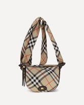 Borsa a Tracolla Ribbon in twill di seta - BEIGE | Base Blu