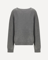 Maglia in cashmere n°457 Jack - GRIGIO | Base Blu