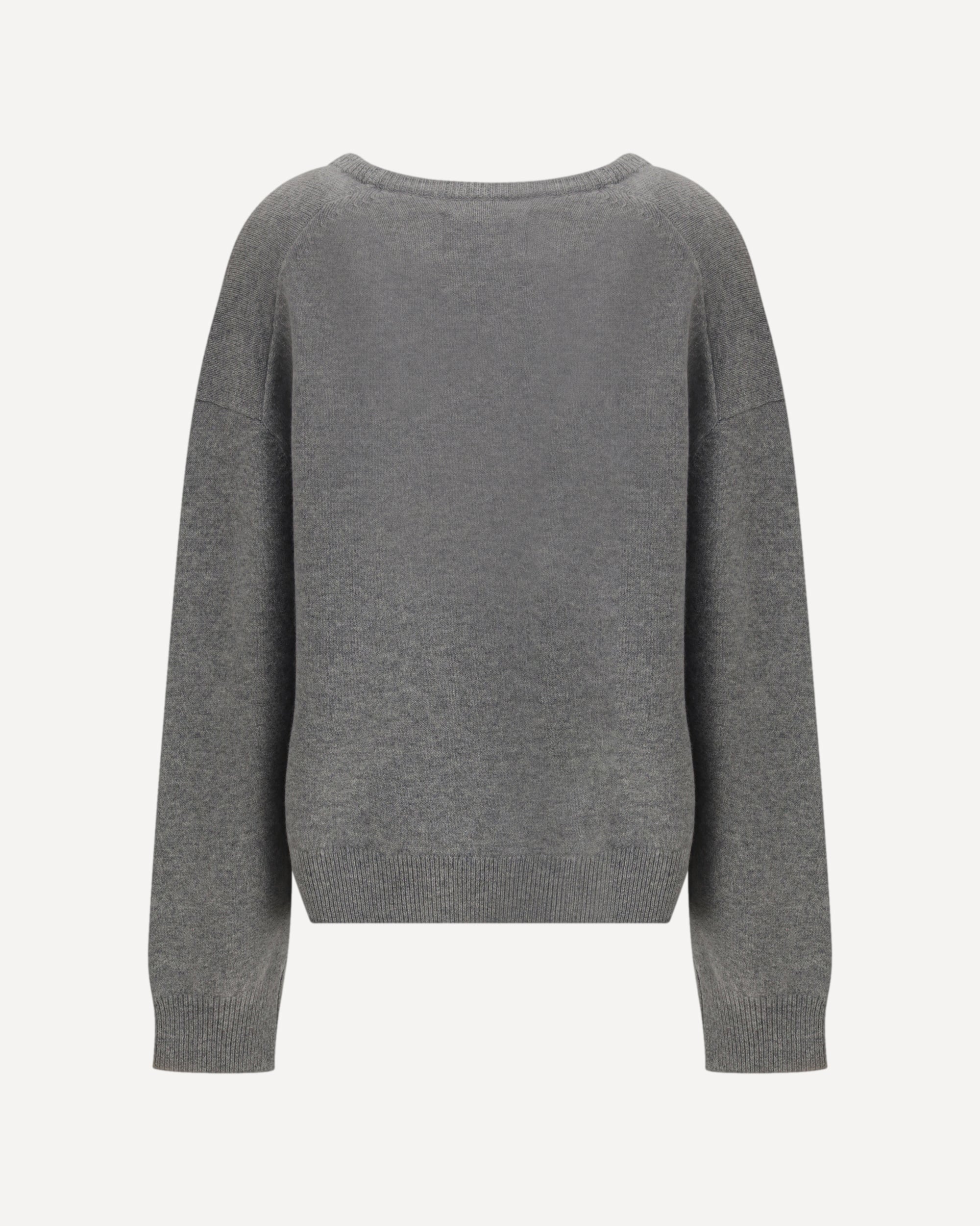 EXTREME CASHMERE Cashmere Sweater n°457 Jack GREY | Base Blu