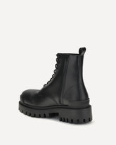 Strike Lace-Up Boots - BLACK | Base Blu