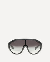Sunglasses Moncler + Rick Owens - BLACK | Base Blu
