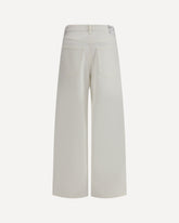 Vana Fold Jeans - WHITE | Base Blu