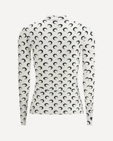 Moon long sleeve Top - WHITE | Base Blu