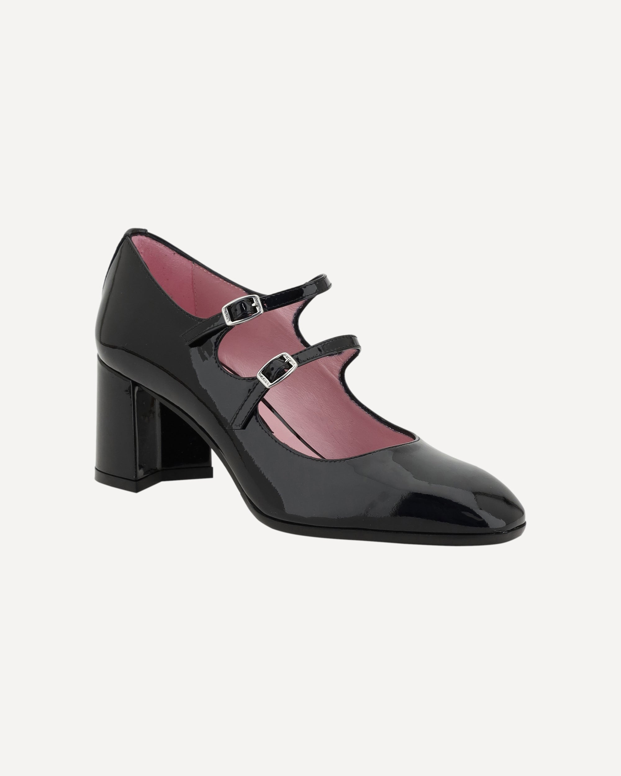 CAREL PARIS Alice Mary Jane Pumps BLACK Base Blu