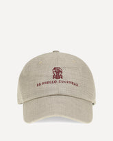 Cappello con visiera - BEIGE | Base Blu