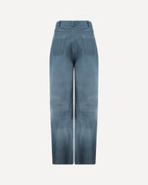 Leather Catania Pants - LIGHT BLUE | Base Blu