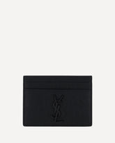 YSL Card Holder - BLACK | Base Blu