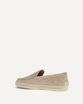 Suede Loafers slippers - BEIGE | Base Blu