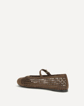 Crochet Ballerinas - BROWN | Base Blu