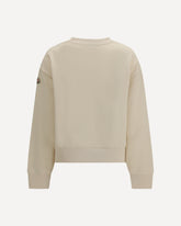 Cotton Sweatshirt - BEIGE | Base Blu