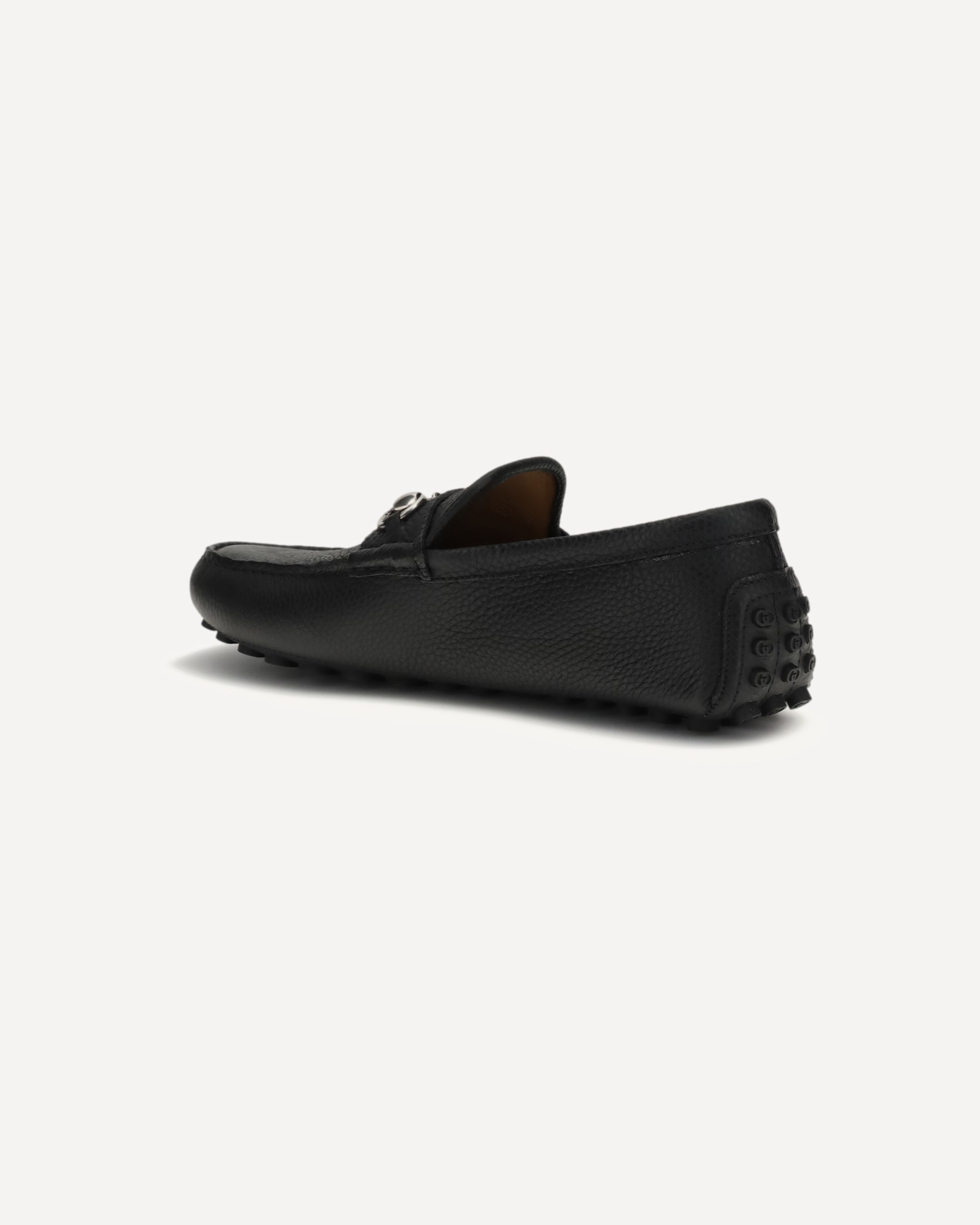 GUCCI Horsebit Driver Loafers BLACK